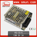 Switching Power Supply 15W Small Volume 5V3a/12V1.3A/24V0.7A
